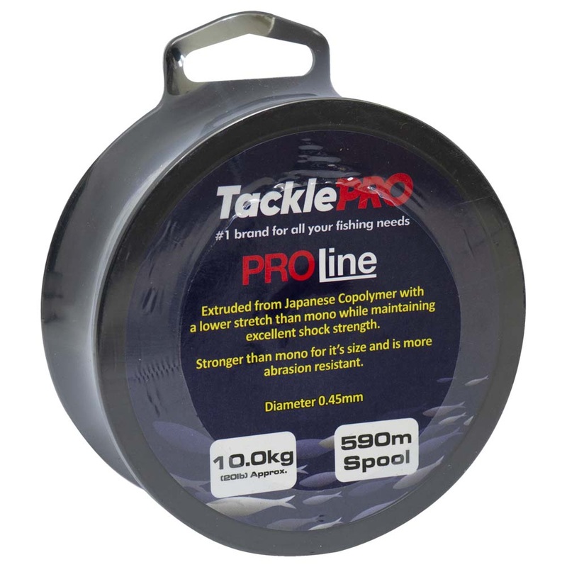 TacklePro ProLine 10.0kg/20lb – 590m Spool