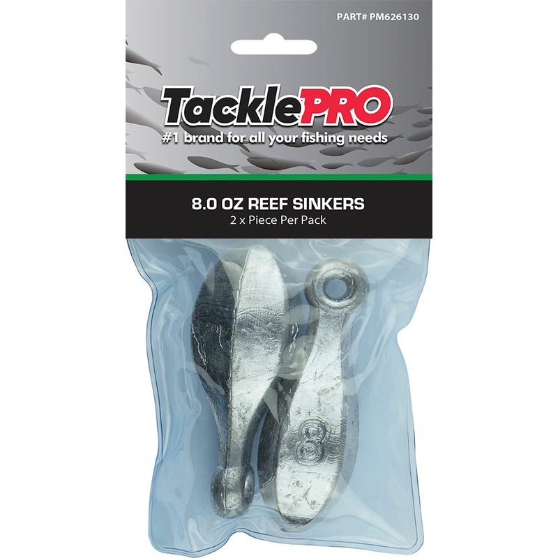 TacklePro Reef Sinker 8.0oz – 2pc Pack