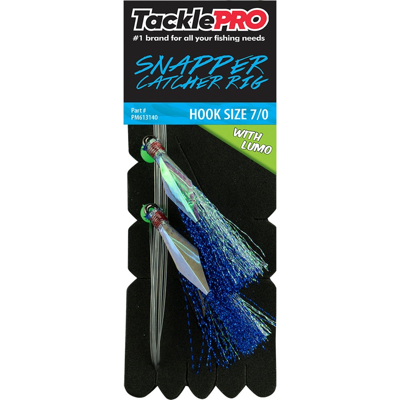 TacklePro Snapper Catcher Blue & Lumo – 7/0