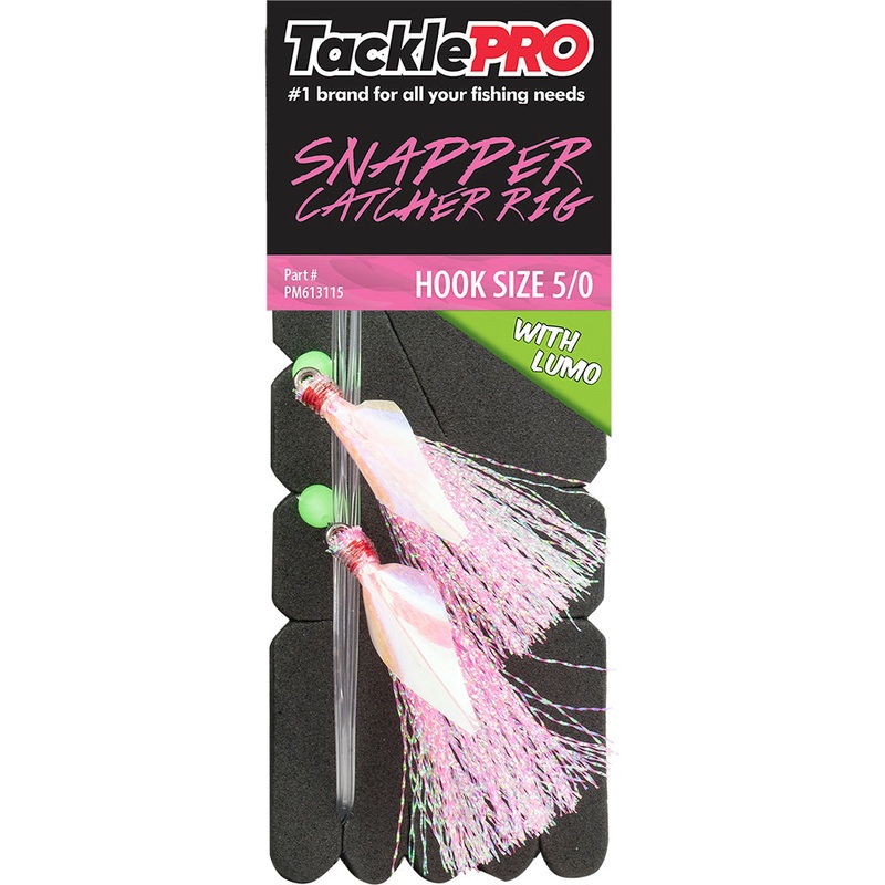 TacklePro Snapper Catcher Pink & Lumo – 5/0
