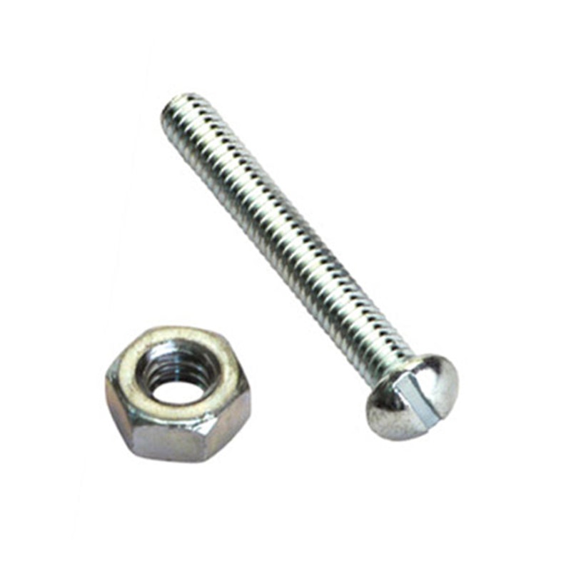 Champion 3/16in x 3/4in Number Plate Screw & Nut – 50pk