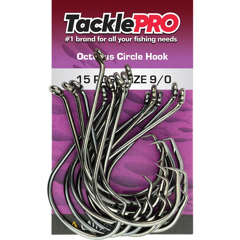 TacklePro Octopus Circle Hook 9/0 – 15pc