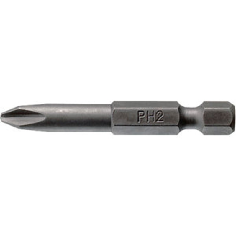 Teng 3pc 1/4in Hex PH#2 Bit x 50mm (L)