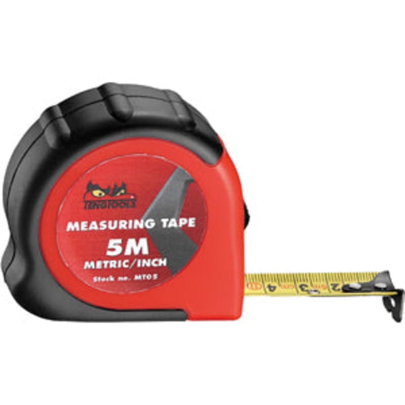Teng 5m/16ft x 19mm Measuring Tape mm/in