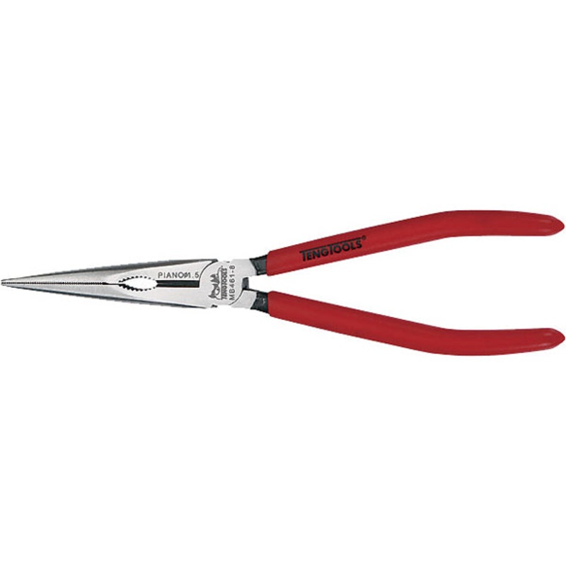 Teng MB 5in Long Nose Plier Bent Jaw 45Deg