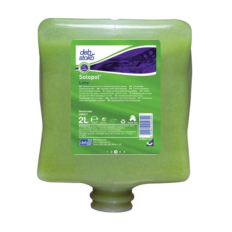 Deb|Stoko Solopol Lime – 2L Cartridge