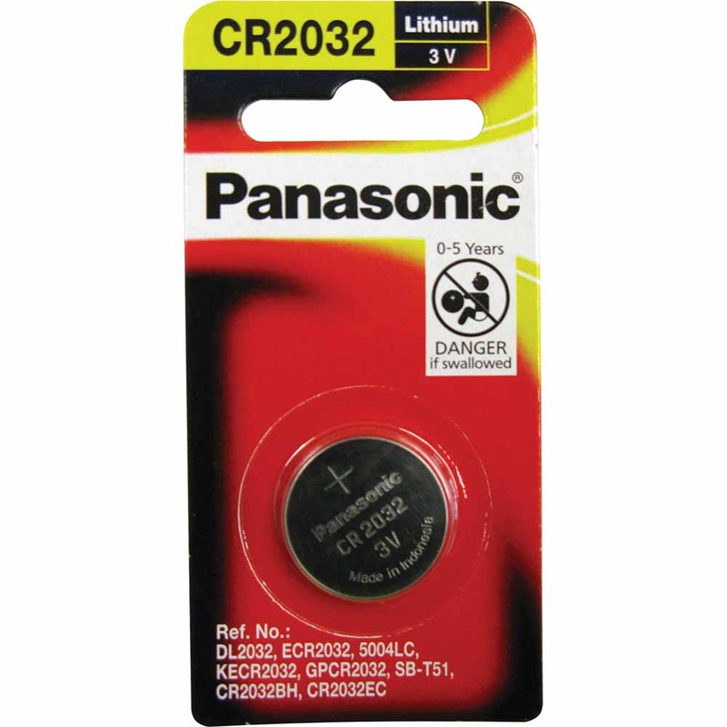 Panasonic 3V Lithium Coin Cell Battery (20mm X 3.2mm) – 1pk