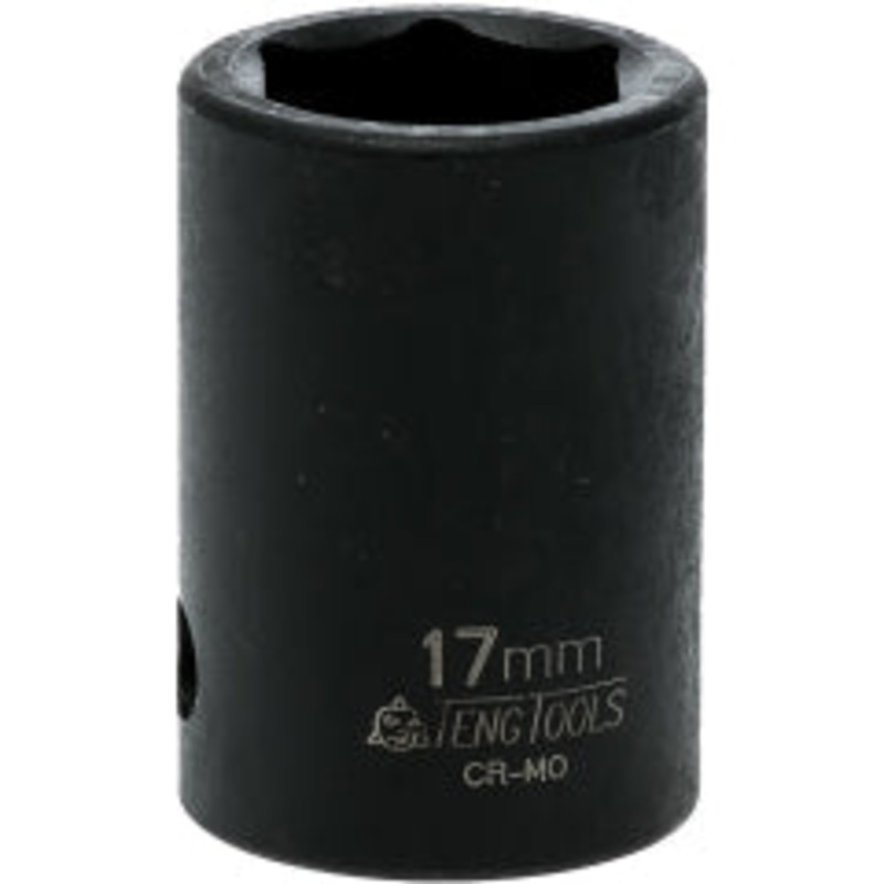 Teng 1/2in Dr. Impact Socket 17mm ANSI