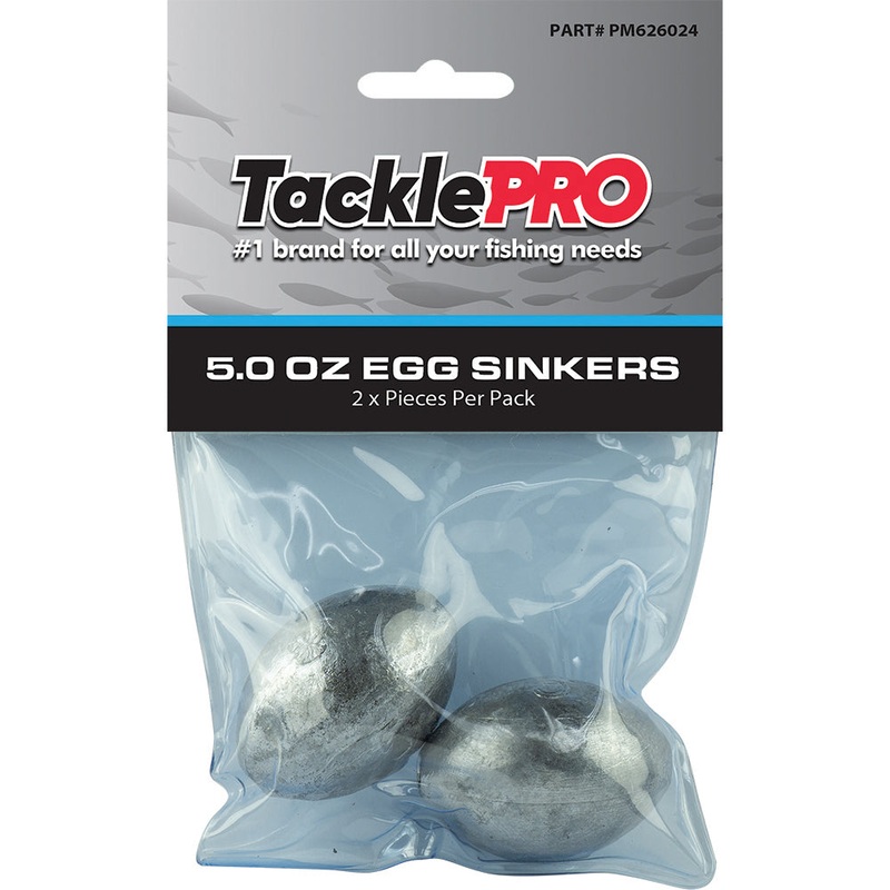 TacklePro Egg Sinker 5.0oz – 2pc