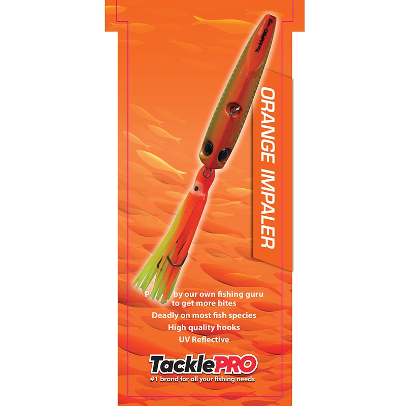 TacklePro Inchiku Lure 130gm – Orange Impaler