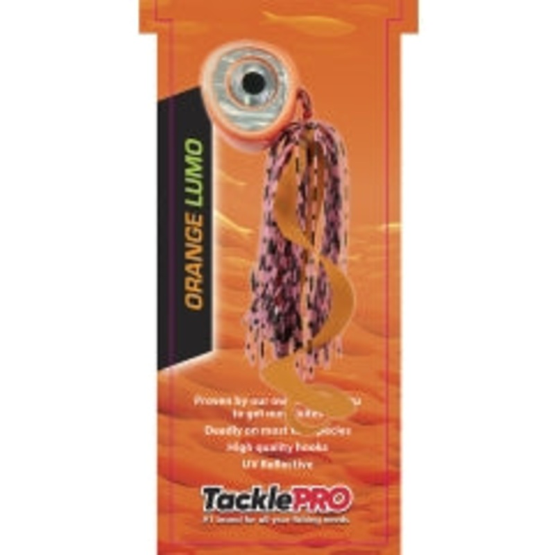 TacklePro Kabura Lure 100gm – Orange Lumo