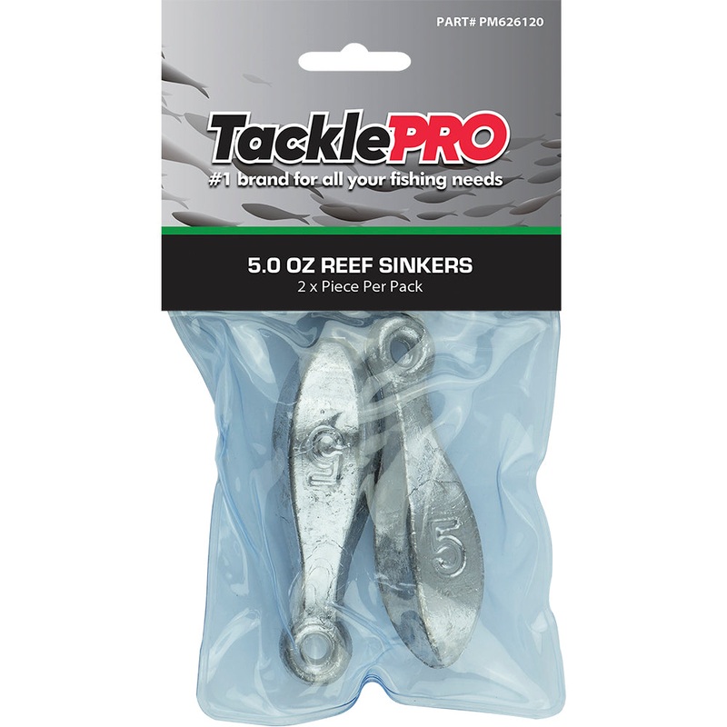 TacklePro Reef Sinker 5.0oz – 2pc Pack