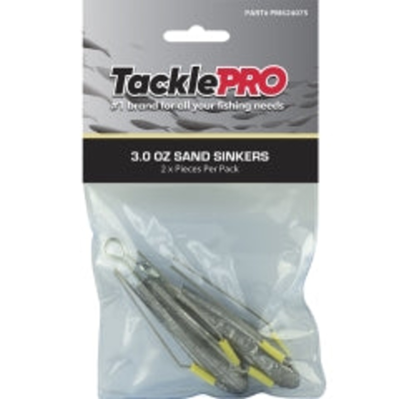 TacklePro Sand Sinker 3.0oz – 2pc