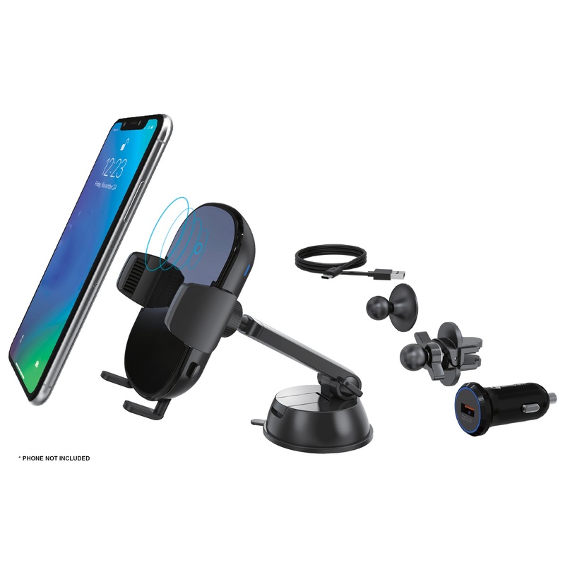 10W QI ENABLED WIRELESS CHARGING SMARTPHONE HOLDER  50 AP20AQIC