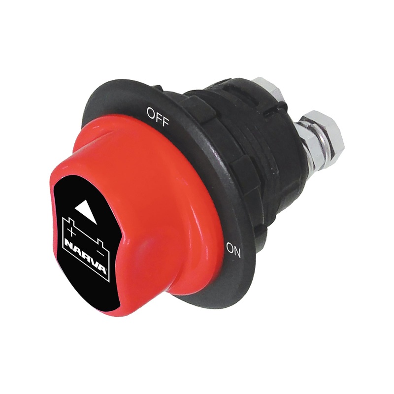 200A ROTARY BATTERY MASTER SWITCH WITH REMOVABLE KEYED KNOB 61043BL