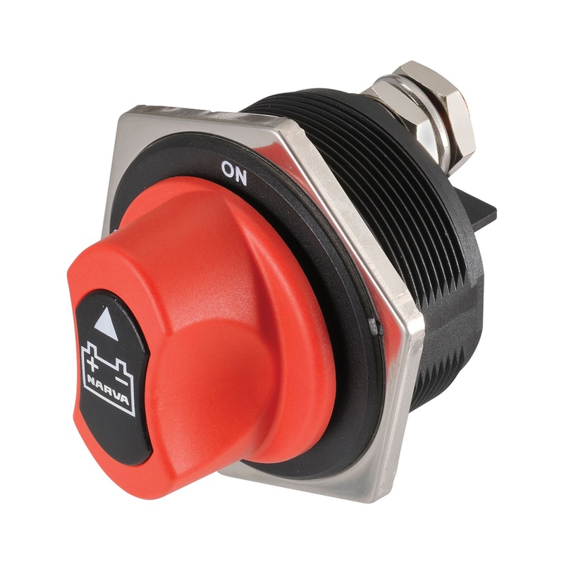 300A ROTARY BATTERY MASTER SWITCH WITH REMOVABLE KEYED KNOB 61045BL
