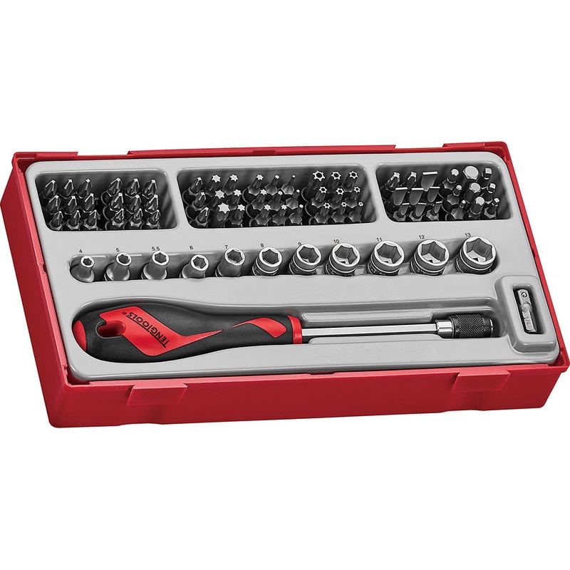 Teng 76pc MD Bits & Socket Set – TC-Tray