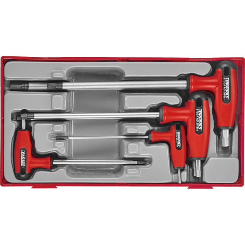 Teng 7pc T-Handle Hex Driver Set 2.5-8mm – TC-Tray