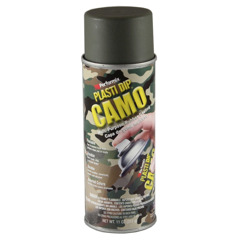 MULTIPURPOSE RUBBER COATING AEROSOL CAMO GREEN