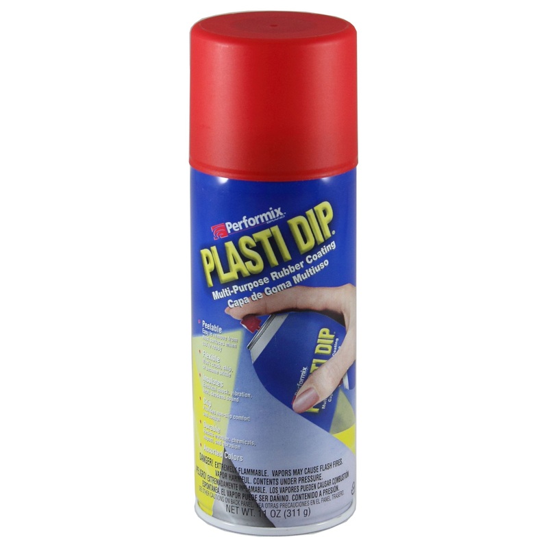 MULTIPURPOSE RUBBER COATING AEROSOL RED
