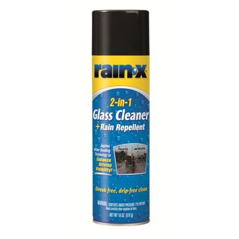 RAIN-X 2 IN 1 FOAMING GLASS CLEANER 510G