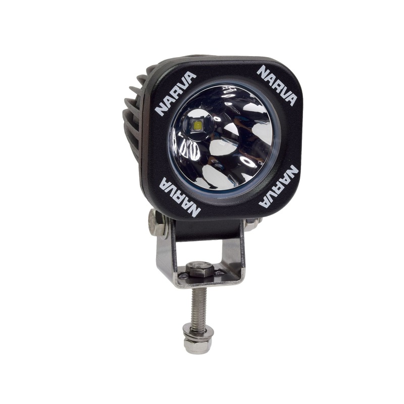 W/LAMP 1X10W 9-33V LED SQUARE SPOT BEAM