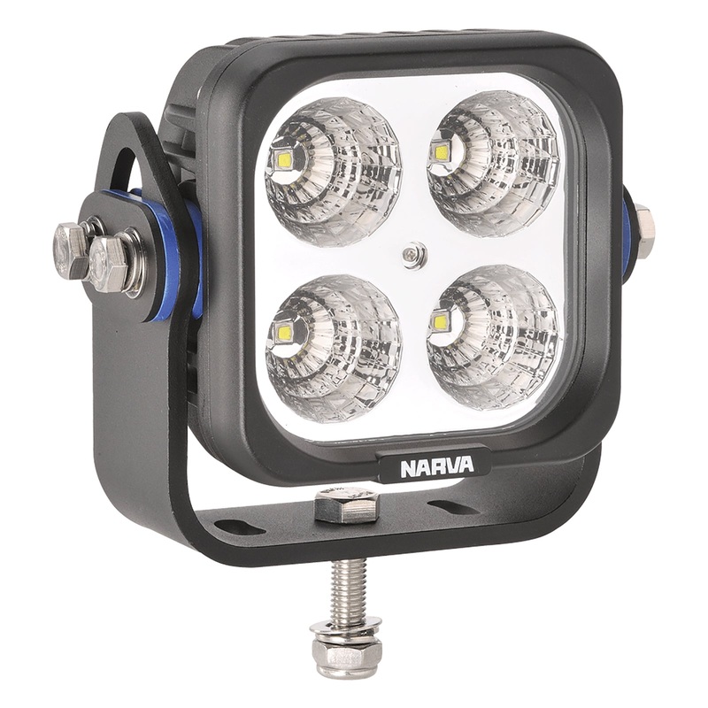 W/LAMP 4X10W LED SQUARE FLOOD