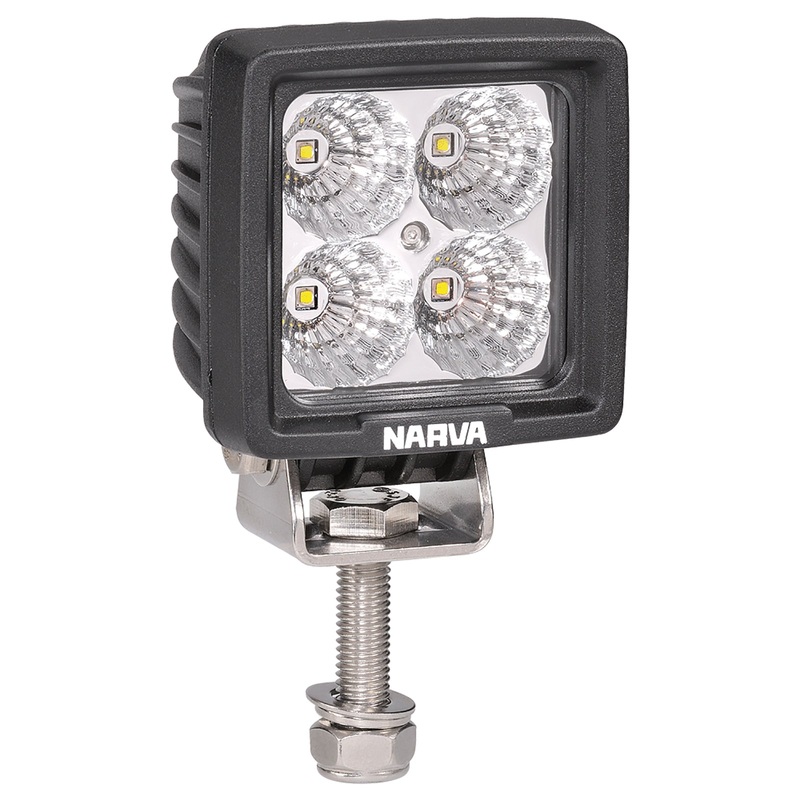 W/LAMP 4X5W LED SQUARE FLOOD