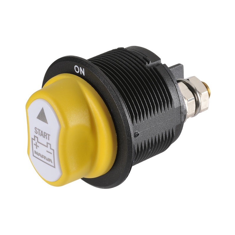 YELLOW REPLACEMENT PLASTIC KEYED KNOB