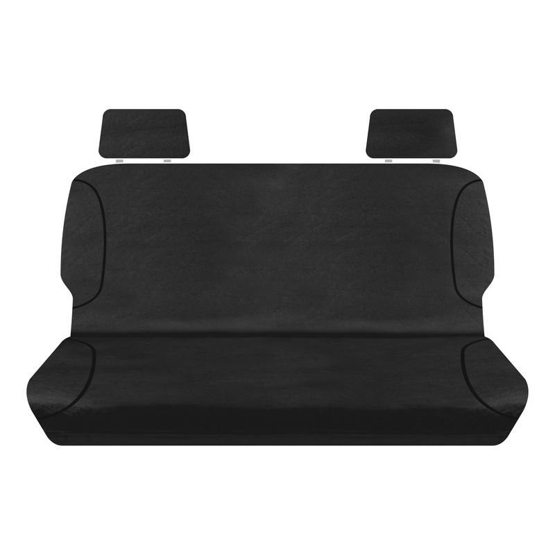 BLACK CANVAS REAR BENCH SEAT COVER – NAVARA 11/2017 ONWARD