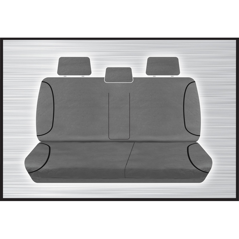 GREY CANVAS REAR BENCH SEAT COVER – DMAX