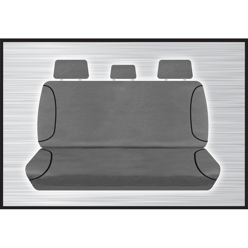 GREY CANVAS REAR BENCH SEAT COVER – HILUX VARIOUS 05/2005+