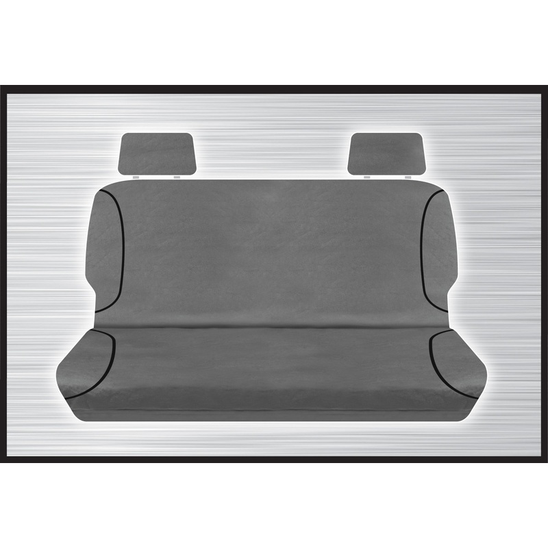 GREY CANVAS REAR BENCH SEAT COVER – NAVARA 11/2017 ONWARD