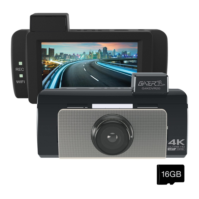 4K 16GB ULTRA HD DASH CAM WIFI GPS