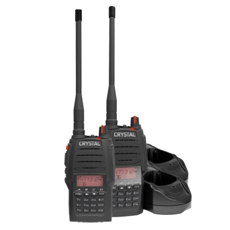 5W HANDHELD UHF CB RADIO TWIN PACK