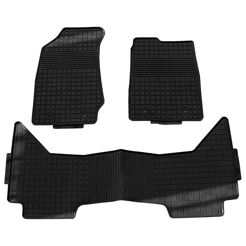 ALL WEATHER FRONT & REAR MAT SET – D-MAX/COLORADO 2017 ON