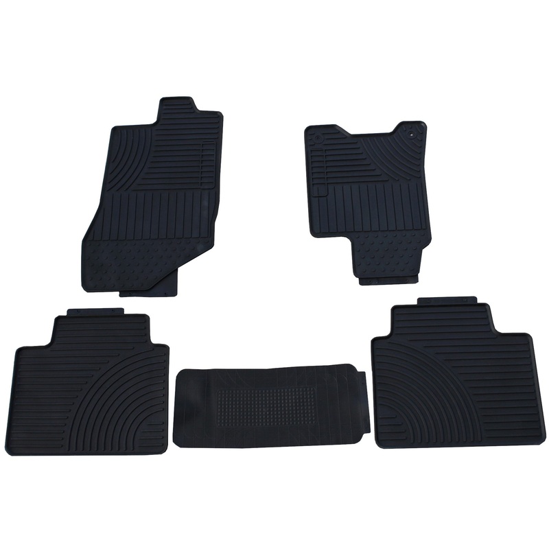 ALL WEATHER FRONT & REAR MAT SET – NISSAN NAVARA 2016 ON