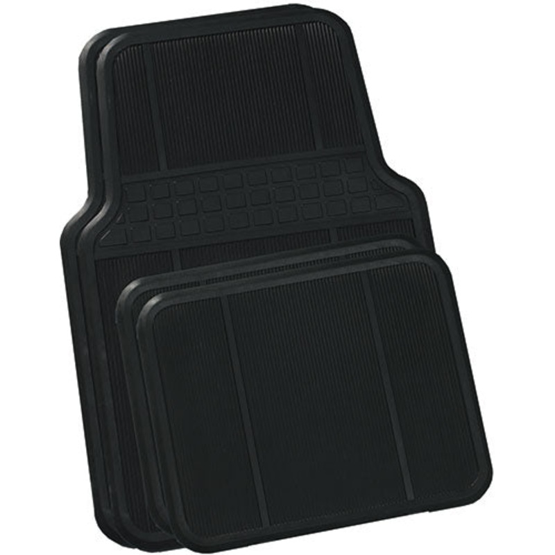 BLACK ALL WEATHER SET OF 4 MATS – 4 STAR
