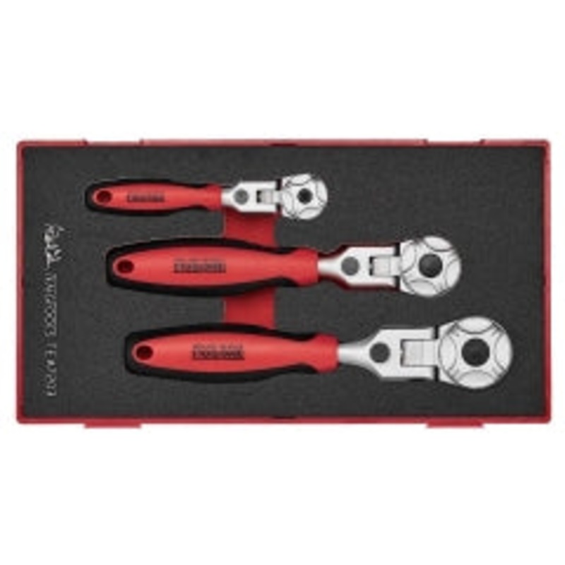 Teng 3pc Ratchet Flex Head 72 Teeth
