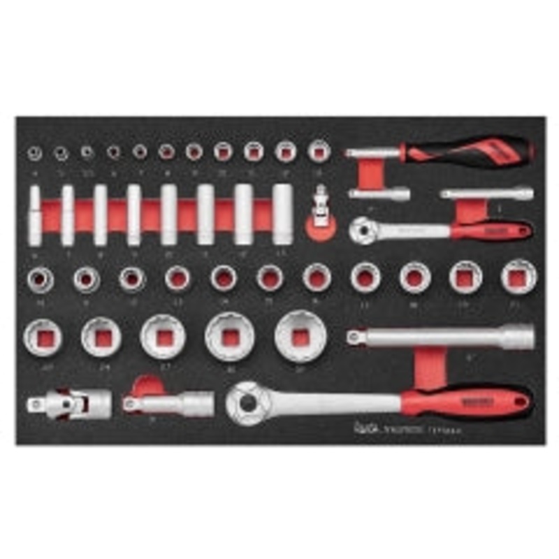 Teng 44pcSocket Set 1/4in and 1/2in Drive