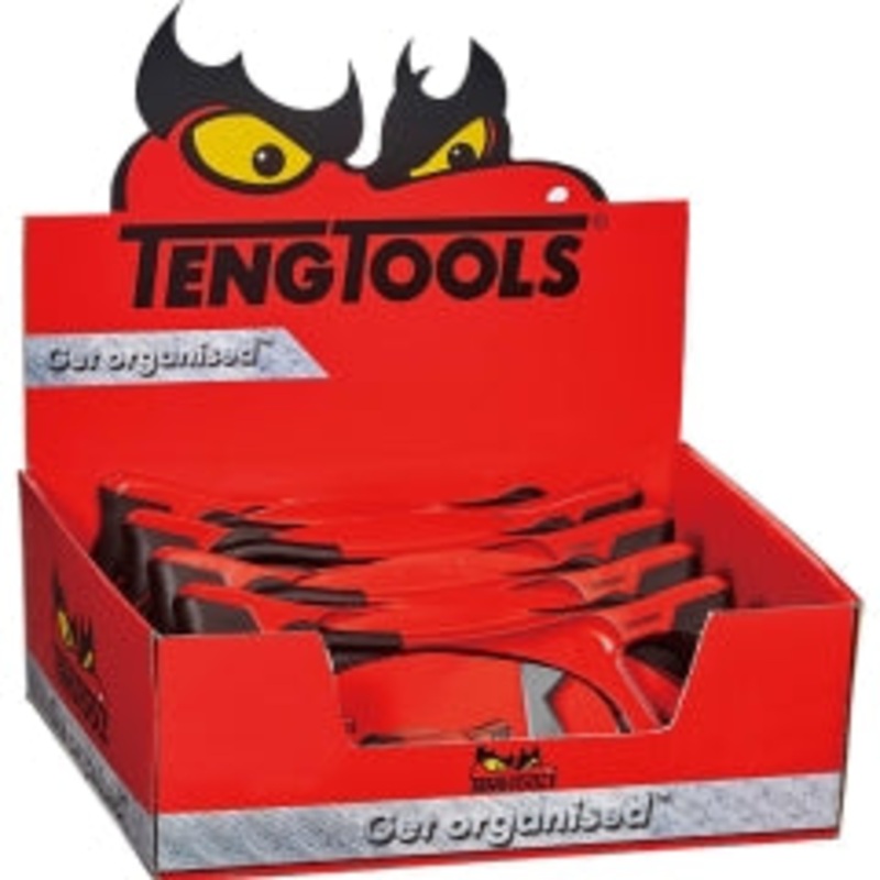 Teng 8pc 12in/300mm Hacksaw Display