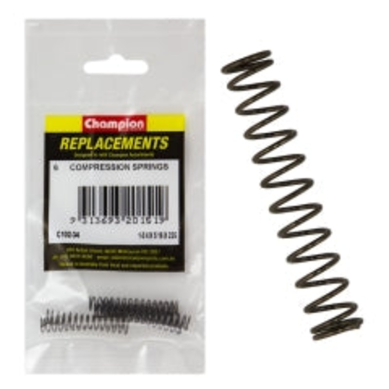 Champion 1-3/4(L) x 5/16in (O.D) x22G Compression Spring-6pk