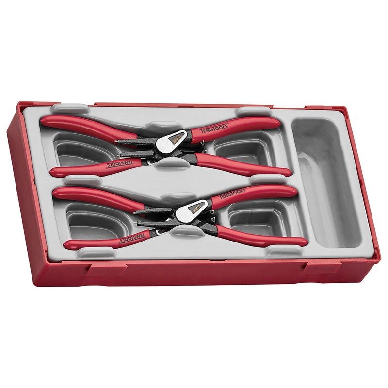 Teng 4pc 5in Spring Circlip Plier Set – TC-Tray