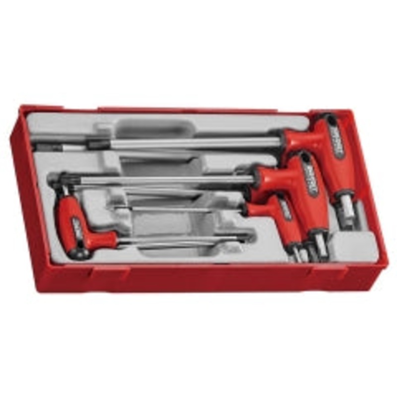 Teng 7pc T-Handle Metric Hex Driver Set (N) – TC-Tray