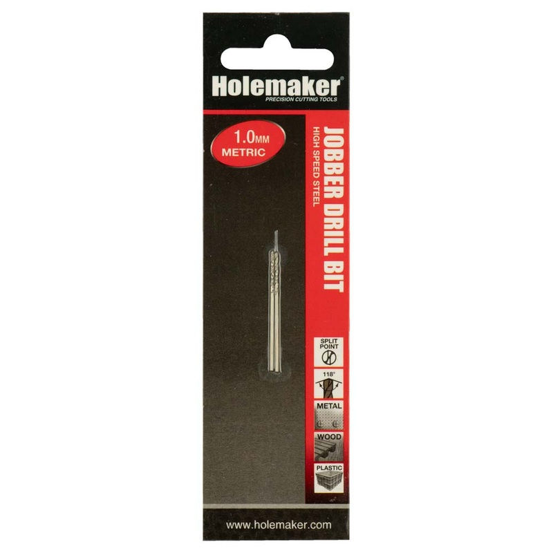 Holemaker Jobber Drill 1.0mm – 2pc (Carded)