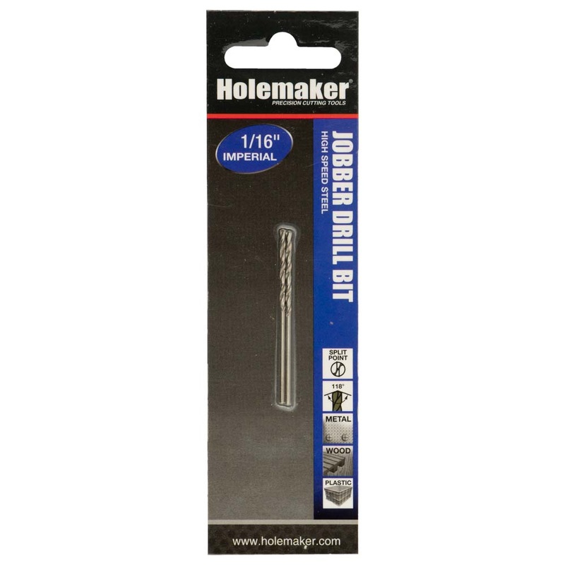Holemaker Jobber Drill 1/16in – 2pc (Carded)