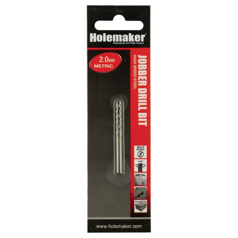 Holemaker Jobber Drill 2.0mm – 2pc (Carded)