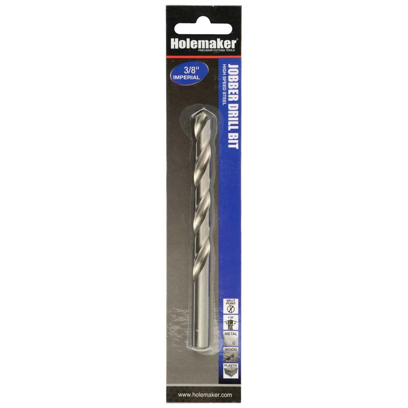 Holemaker Jobber Drill 3/8in – 1pc (Carded)