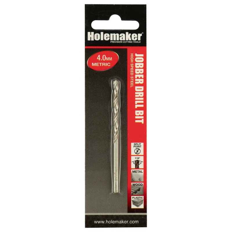 Holemaker Jobber Drill 4.0mm – 1pc (Carded)