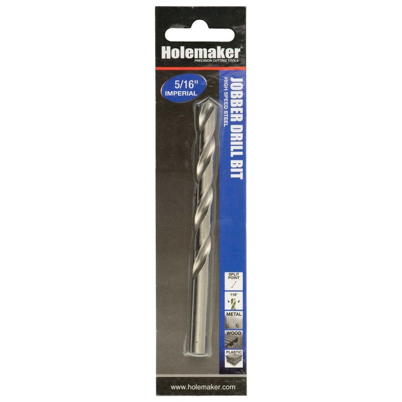 Holemaker Jobber Drill 5/16in – 1pc (Carded)